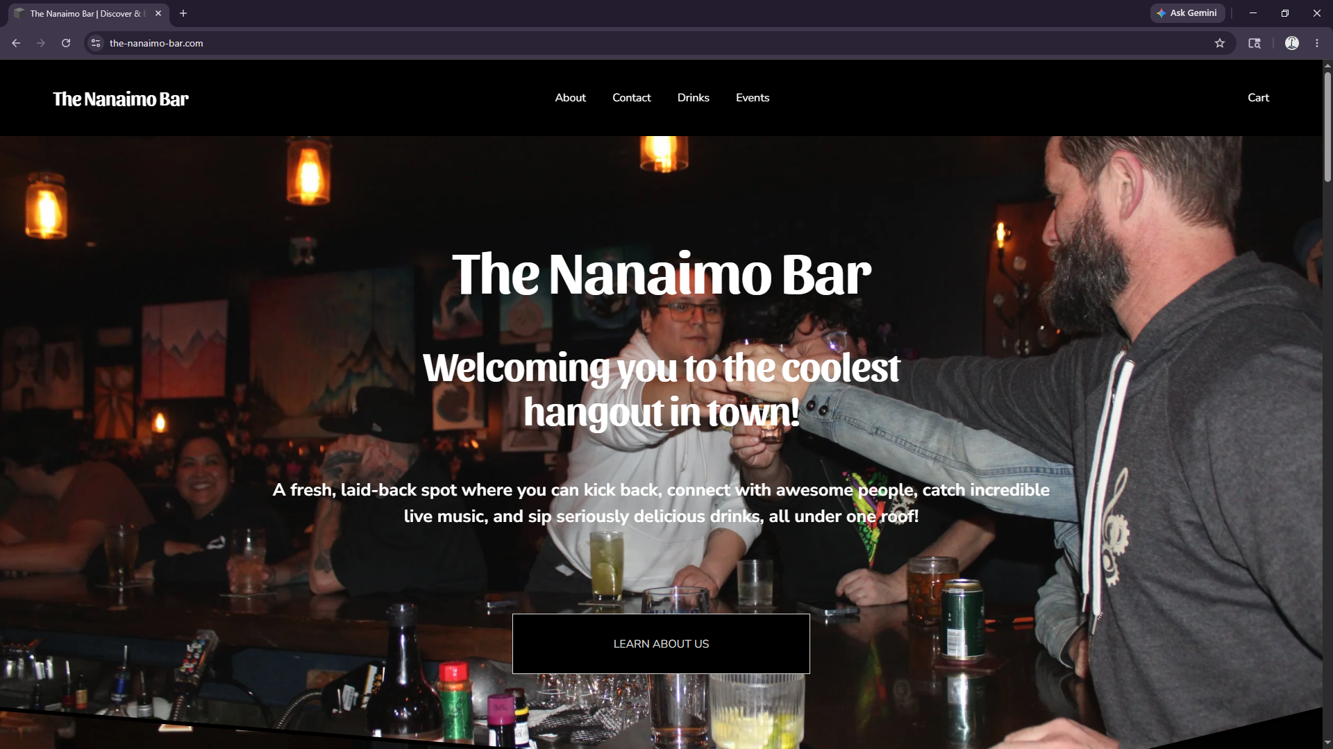 The Nanaimo Bar Website Launch